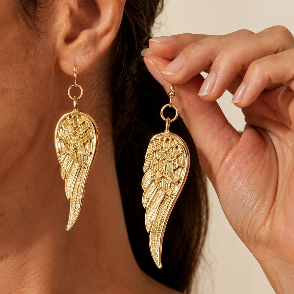 Pendientes de Pluma y Alas