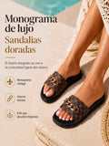 Sandalias Nara con Cadena Metálica