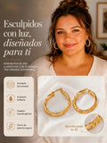 Pendientes Serena de Aro Entrelazado