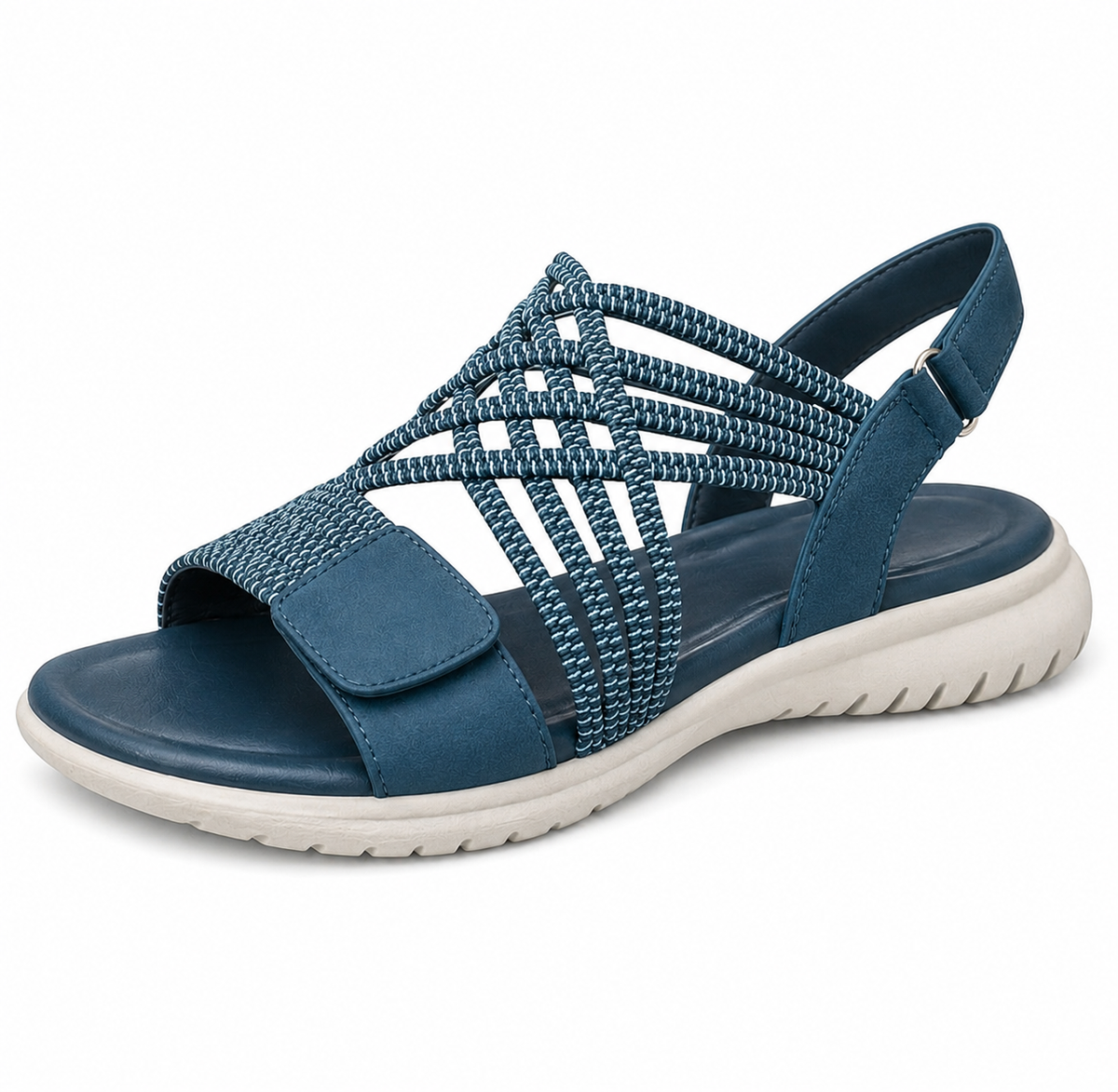 Nadia | Sandalias Deportivas Trenzadas con Velcro
