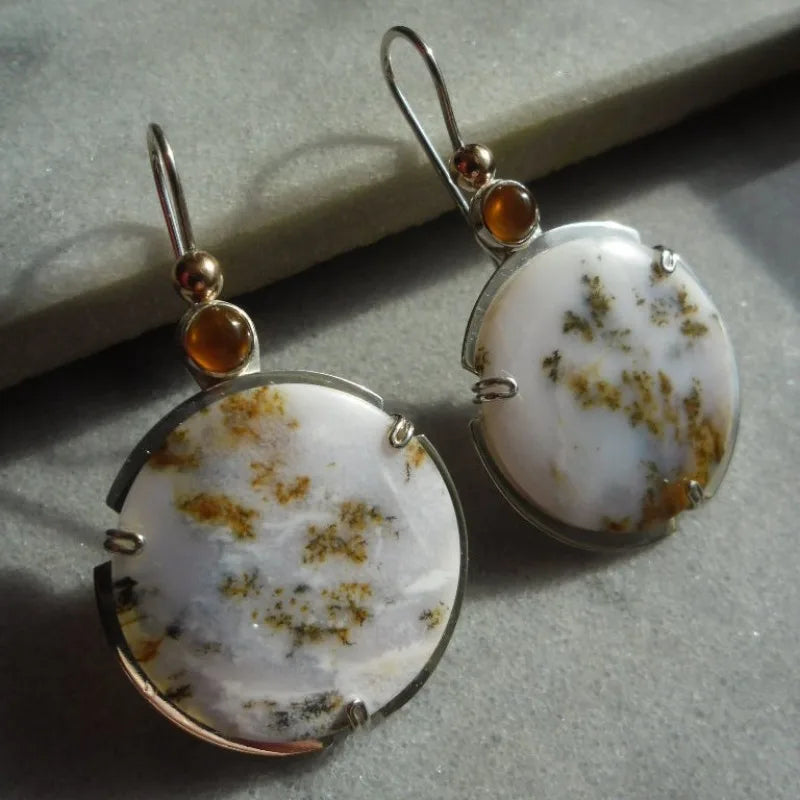 Pendientes Colgantes de Jade Celestial